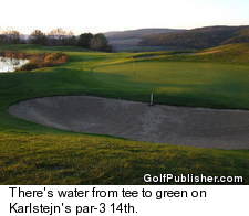 Karlstejn's Par-3 14th