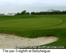 Par-3 at Ballyheigue Castle Golf Club - Ireland