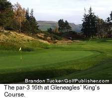 Par-3 16th at Gleneagles