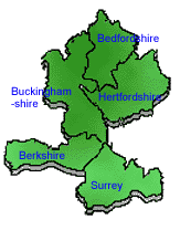 Home Counties - Map Gif