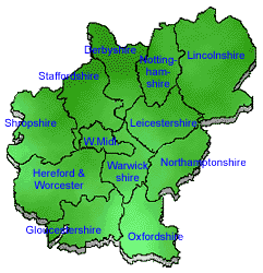 Midlands - Map Gif