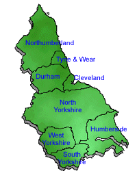 North East - Map -Gif