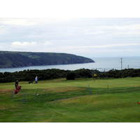 A view of Cardigan Golf Club in south Wales.