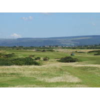 A view of Wales' most prestigious links: Royal Porthcawl Golf Club.