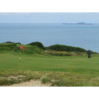 A view of St. David's City Golf Club in southwest Wales.