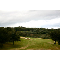 No. 5 at Valderrama Golf Club is a sharp dogleg left off the tee to one of the course's smallest greens.