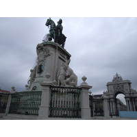 Machado de Castro, statue of King José I in the Commerce Square (Praça do Comércio)