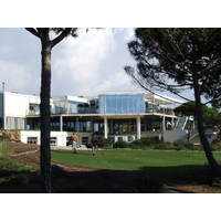 Oitavos Golf Club at Quinta da Marinha does golf a little differently, as seen in its sleek, modern clubhouse.