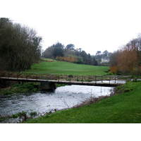 No. 8, the course's best-known hole, tees off over a small bridge.